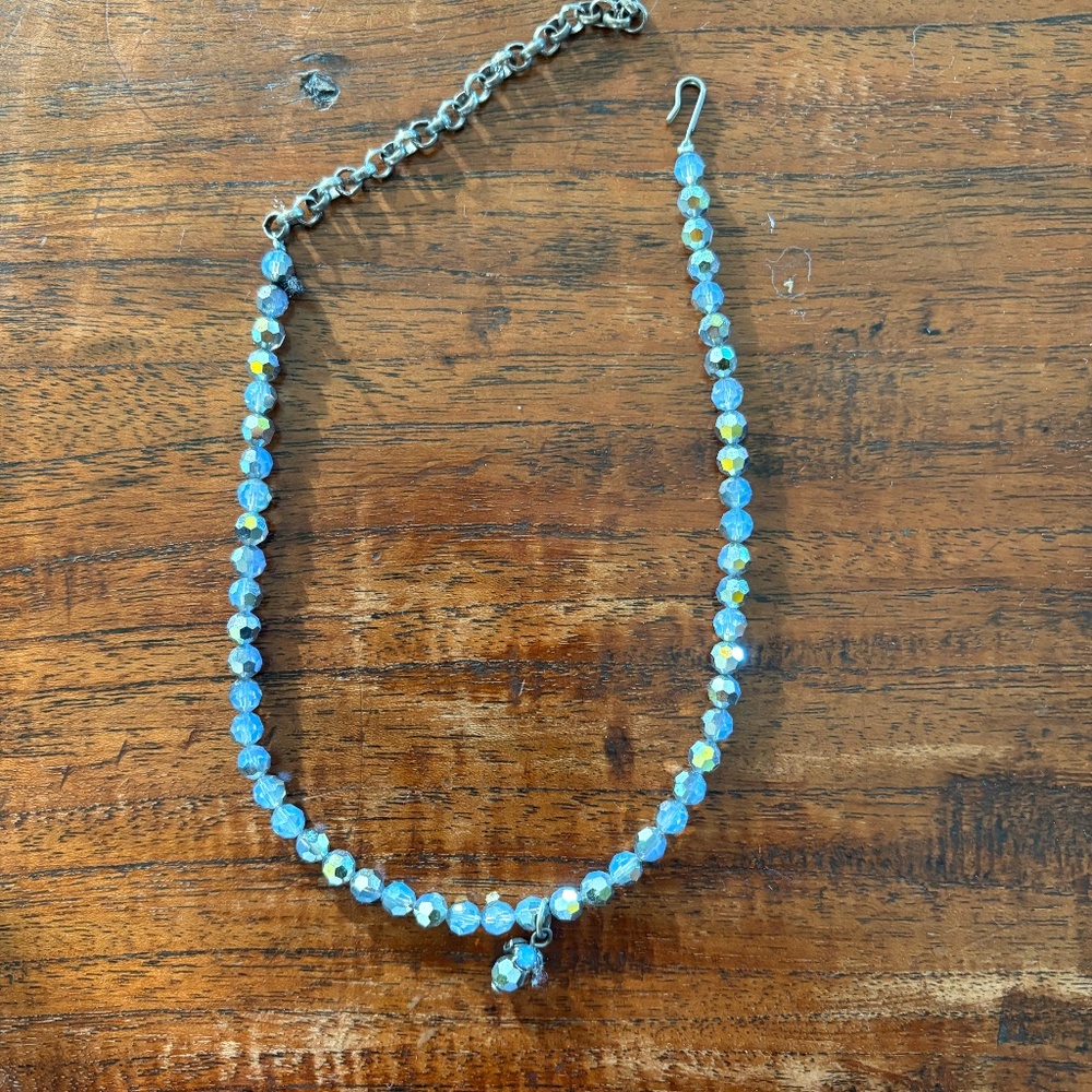Vintage Inspired Crystal Necklace